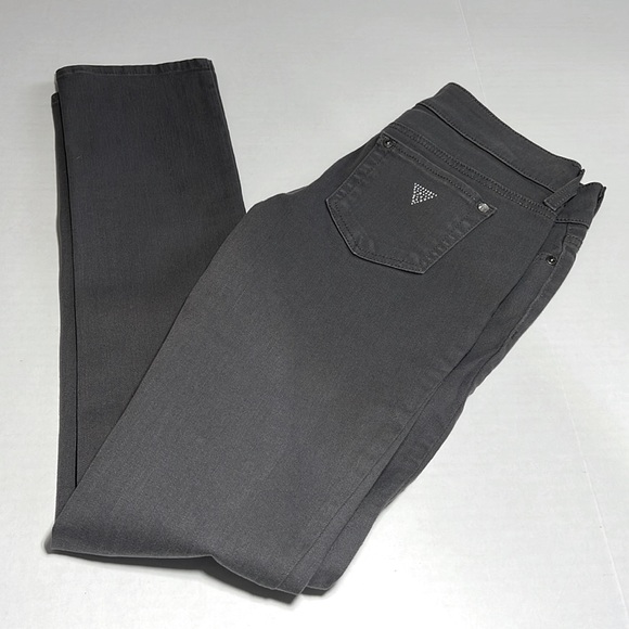 Guess Denim - GUESS || Gray Low Rise Skinny Jeans. Sz. 26